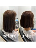 スピカ(SPICA)&nbsp;【ケアカラーコース】お客様施術事例