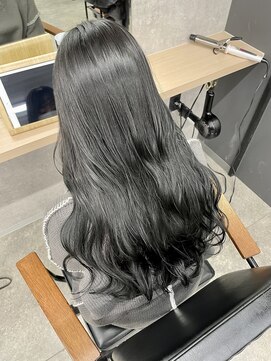 ファブフォー(FABFOR) 地毛風ブルーブラックカラー