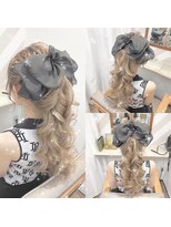 秋葉原 コットンアニュー(cotton anew) ポニーテールおすすめアレンジ