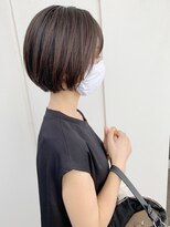 ルーファス メグロ(Ruufus Meguro) 丸みショートボブ/愛されヘアー/30代40代