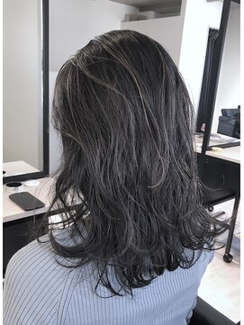 スターズ 柏(STARS) 切りっぱなしミディアムウェーブボブ