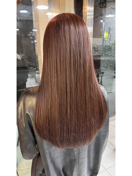 プライズ 錦糸町北口店(prize) ブリーチなしレッドブラウン/ダブルカラー【錦糸町北口】anri