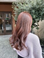 ココカラヘアー ニコ(cococara hair nico) ピンクブラウン/ピンクベージュ/暖色系カラー/ロング