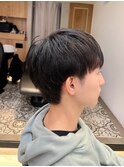 【川添桃花】ナチュラルツーブロック爽やかマッシュ