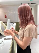 エミィ(emme)&nbsp;ペールピンク20代30代髪質改善ハイライトブリーチカット立川