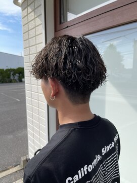 レイフィールド 滝の水店 波巻きパーマ波巻きスパイラルツイストスパイラルパーマ