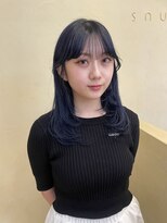 スニュウ(snuw)&nbsp;【snuw mina】レイヤーカット/透明感カラー/伏見