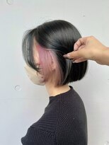 カリーナコークス 原宿 渋谷(Carina COKETH)&nbsp;インナーカラー/ダブルカラー/レイヤーカット/オージュア/ピンク