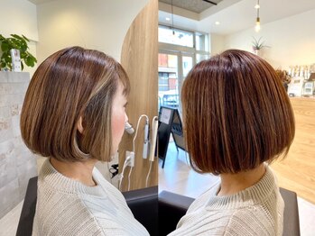 ネモトヤニーゴーマルマル(NEMOTOYA2500)の写真/一人一人の骨格やお顔立ち、雰囲気に合わせたデザインカットをご提案◎どこからみても綺麗シルエットに◎