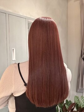 アイノアシェール 西宮(AInoa Cher) 【極上の髪質改善】カラーエステ/艶髪/レッドカラー