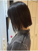 ブリーチ履歴からの透明感ボブ