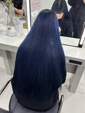 アフェクションカナヤマ(AffECTION kanayama) 韓国 レイヤーカット ブリーチ ダブルカラー 髪質改善