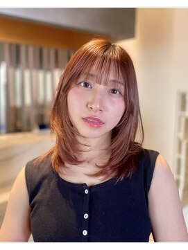 ザザ シンジュク(ZA/ZA shinjuku) ミディアムレイヤー/顔周りレイヤー