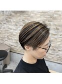 ショート×バレイヤージュ［湘南台/湘南台駅/ゆめが丘］