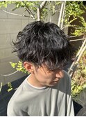 ゆる波巻パーマ
