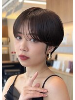 アビー(ABBEY4)&nbsp;ハンサムショート/コンパクトショート/前髪なし/ショートカット