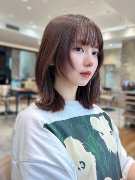 アフロート ルヴア(AFLOAT RUVUA) 【坂本スタイル】レイヤーカット/髪質改善/縮毛矯正/20代/30代