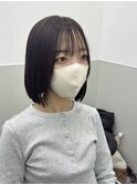 シルキーストレート×ボブ