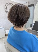 軽やかショートヘア×ワンカールデジタルパーマ◇