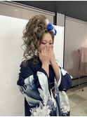 盛り髪/ヘアセット/ヘアアレンジ/成人式ヘア