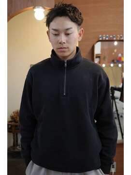 エディ(Edy) メンズ刈り上げツイストスパイラルパーマスパイキーショート岡山