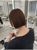 ぱつっとボブ