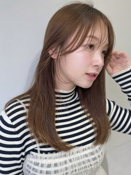 キートス 高知店(kiitos) 顔周りカット×透明感カラー