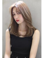 アリュールヘアー ヴィヴィ(ALLURE hair vivi)&nbsp;【ALLURE】ハイトーンカラー＿＿ミルクティーベージュ