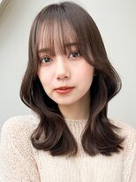 ウィールールピヴォクロス(WE RULE pivot cross) ブリーチなしカラー◆顔周りレイヤーカット×グレージュ美髪