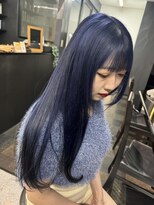 アローズ 沖縄店(arose)&nbsp;エンドカラー　ブルー　ブラック