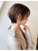 ルノヘアー(Lunohair)&nbsp;大人可愛い小顔ショートボブ/レイヤーカット透明感