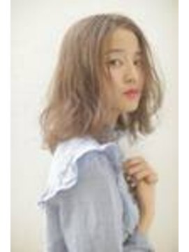 アフ(ahu) ゆるふわコテ巻き