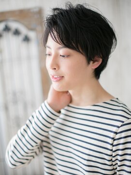 モッズヘア メン 南越谷南口店(mod's hair men) 黒髪で好感度◎サイドパートショートC