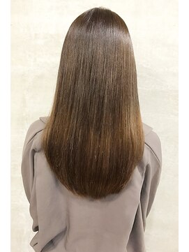 アッシュ ヘアーメイク 桐生(ash hair×make) ash　hair×make 桐生＋うるさらストレート