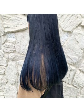 クレオ 伊勢崎(CReO) ツヤ髪ネイビーcolor