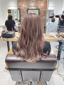 エイトタマプラ たまプラーザ店(EIGHT tamapla) 【エイト渡辺】艶感カラー×ピンクラベンダー