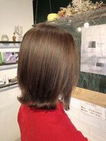 アミィヘアー(Ami Hair)&nbsp;バッサリカット×アッシュベージュ