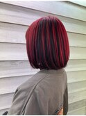 トレニージョレッド×ブラックヘアー