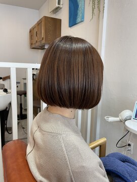 ヘアーリビングリコ 新潟笹口店(hair living Liko) ツヤ感ボブ