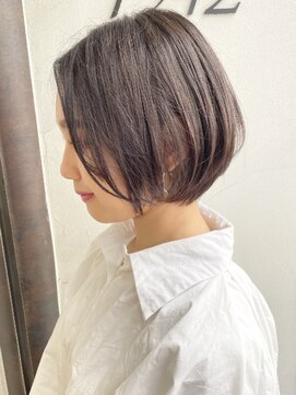 ニット 銀座(knit) 《knit銀座》大人可愛い20代30代40代ショートボブ丸み前下がり