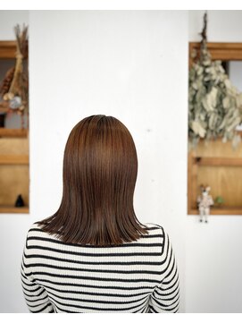 ボスコ 下北沢店(bosco) ミディアム×ベージュ