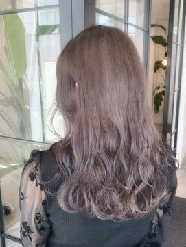 ラヴィズム 松崎店(LUVISM) 10代20代30代ミルクティーベージュダブルカラーケアブリーチ