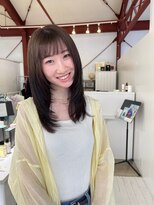 ブリックマウントヘアメイク(Blic mt hair make)&nbsp;ノンブリーチレイヤースタイル