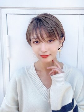 ラミ(L'ami) 【東 純平】大人め耳掛けマッシュショート