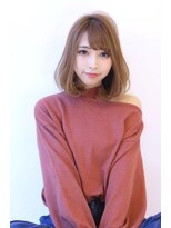 オーロ(ORO)&nbsp;20代30代40代50代斜めバンググレーベージュ