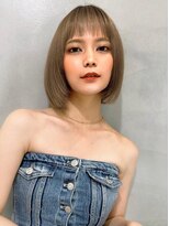 マシェリー バイ ロンド 金山(Ma cherie by Lond)&nbsp;韓国風切りっぱなしボブ×レイヤーカット×美髪髪質改善