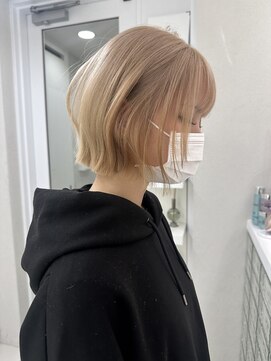 ガガ 心斎橋(GAGA) 美髪◎ピンクブラウン/エアリーロング/髪質改善/ハイトーン