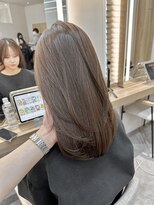 ウェイズトウキョウ 新宿店(Ways TOKYO)&nbsp;グレージュ　レイヤーカット　ミディアムヘア　レイヤーカット