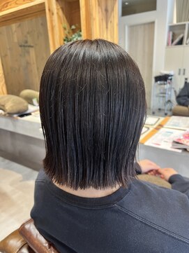 アドラーブル 駅南店(adorable) 大人美人/外ハネボブ/春カラー/くびれミディアム/20代30代