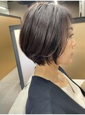 ナチュラルショートボブ